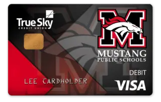 True Sky Community Card Mustang