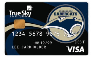 True Sky Community Card Southmoore Sabercats