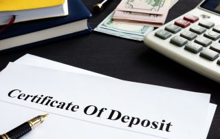 There are many pros and cons of investing in a Certificate of Deposit through a bank or credit union for small investments.