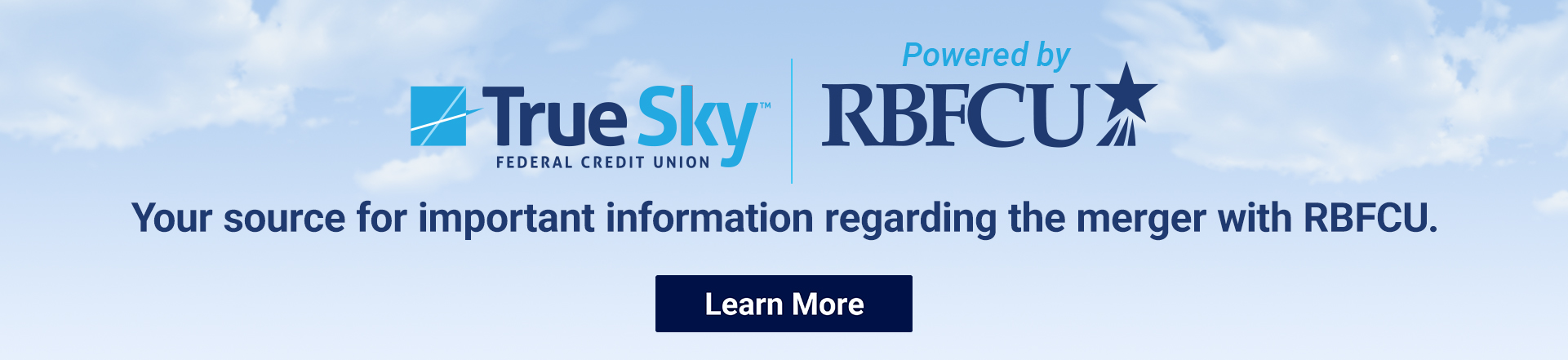 Truesky CU and RBFCU merger